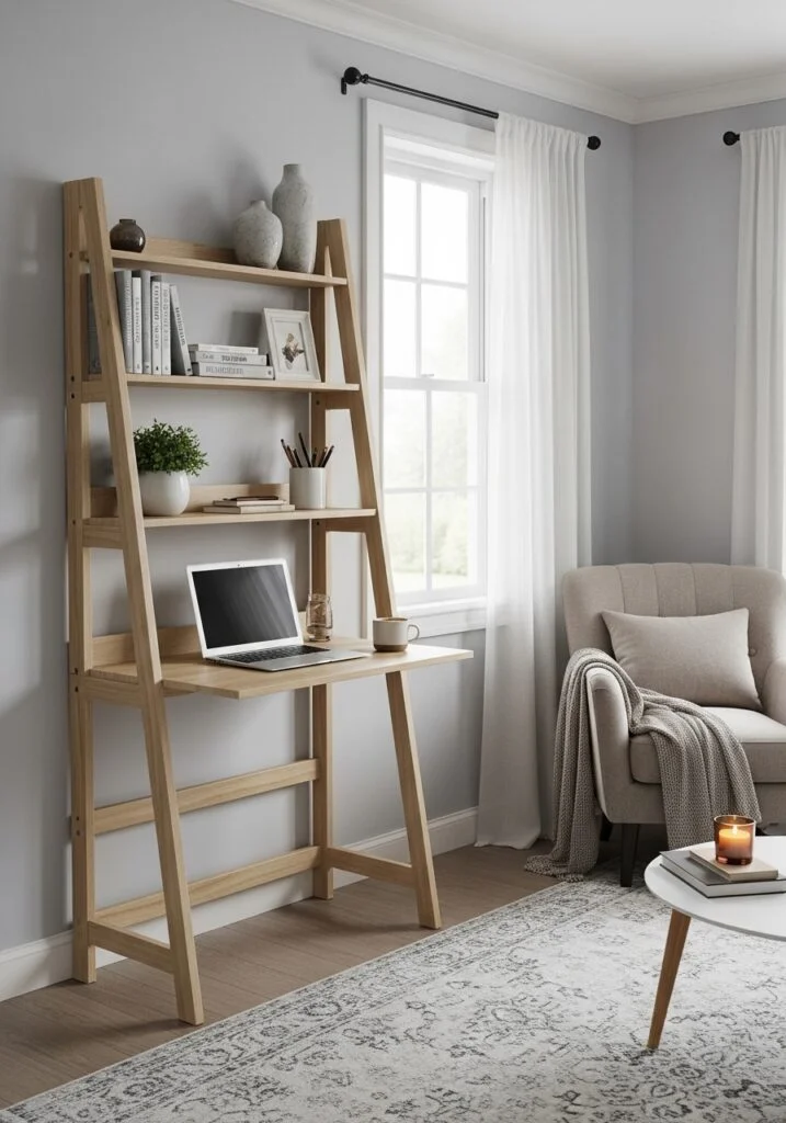Ladder Desk for Vertical Style