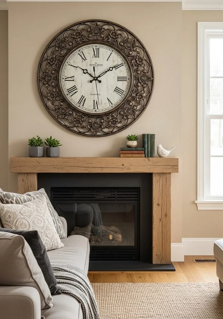 Large Decorative Wall Clock