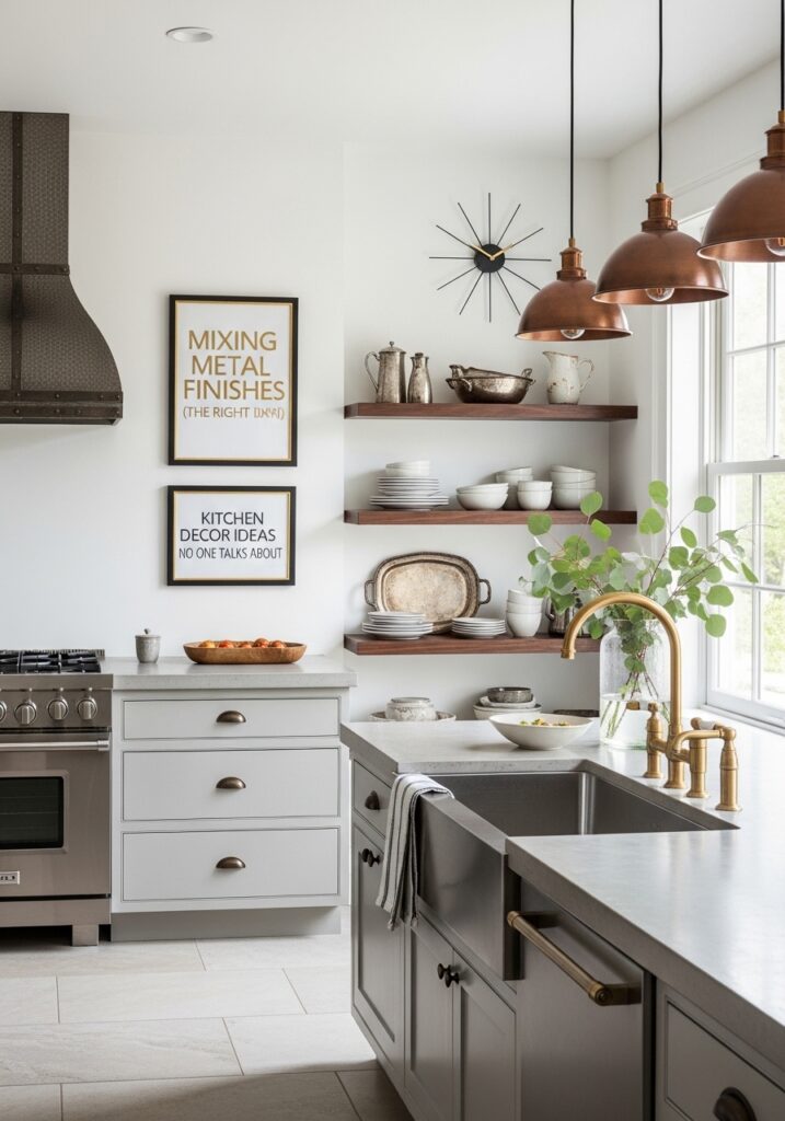 Mixing Metal Finishes (The Right Way)