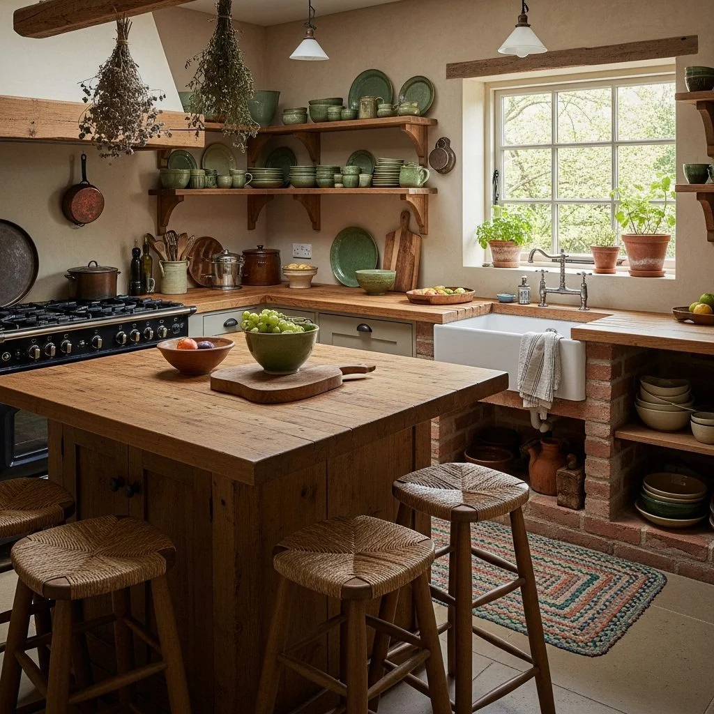 Rustic & Earthy Kitchen Ideas for a Cozy Home Makeover