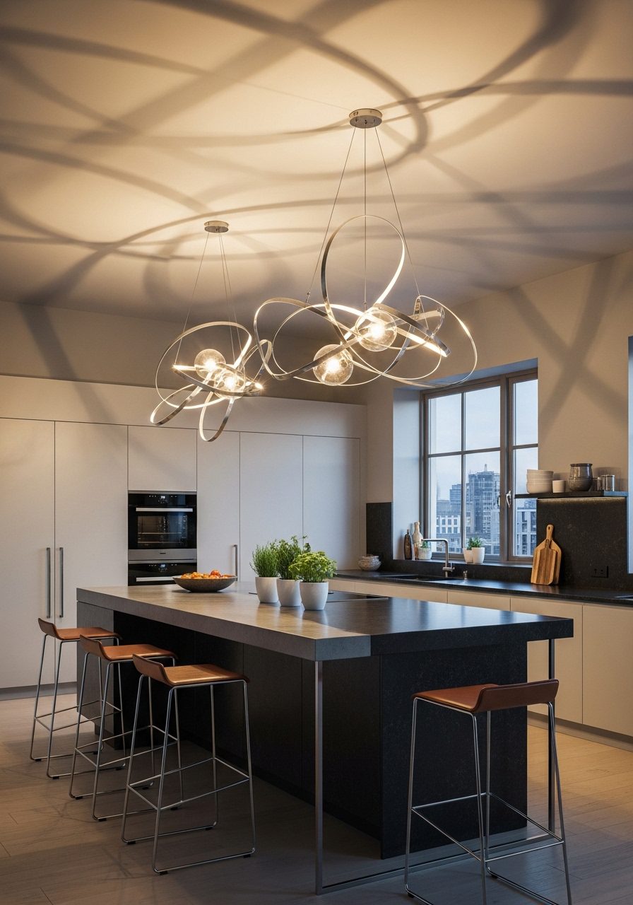 Sculptural Lighting Fixtures