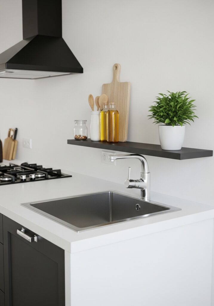 Slim Floating Ledge for Art