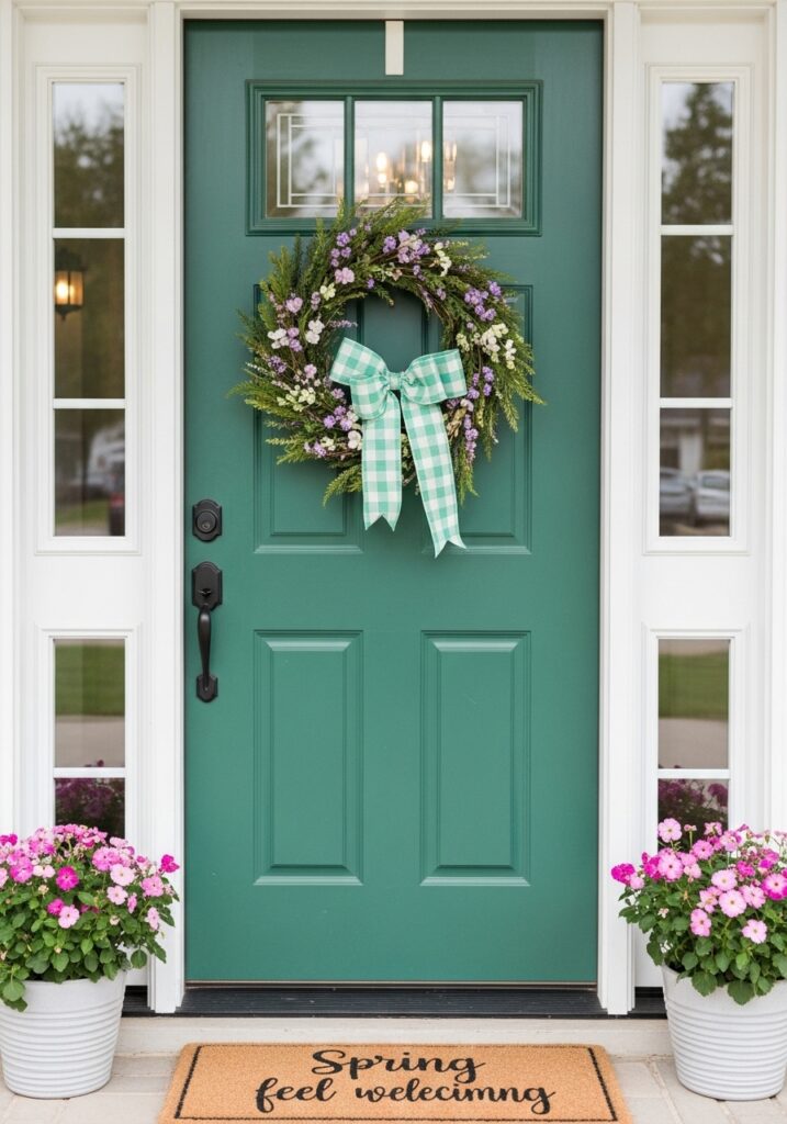 Spring Door Decor Ideas That Feel So Welcoming