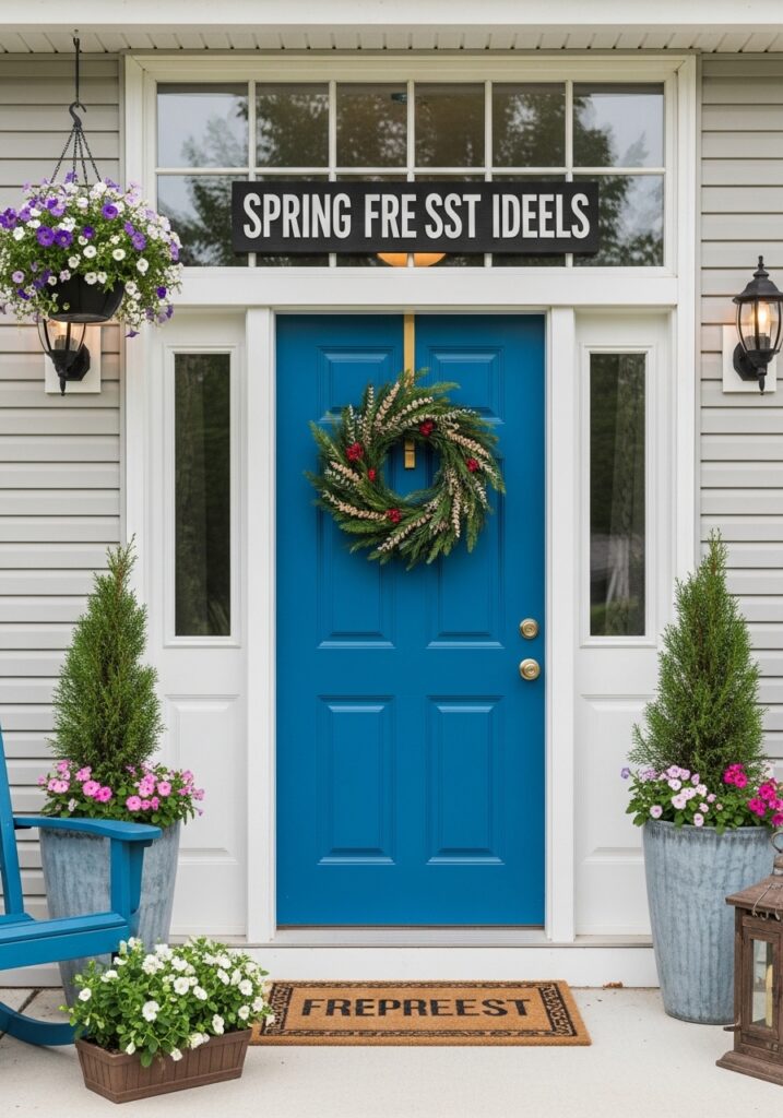 Spring Front Door Ideas That Impress Guests