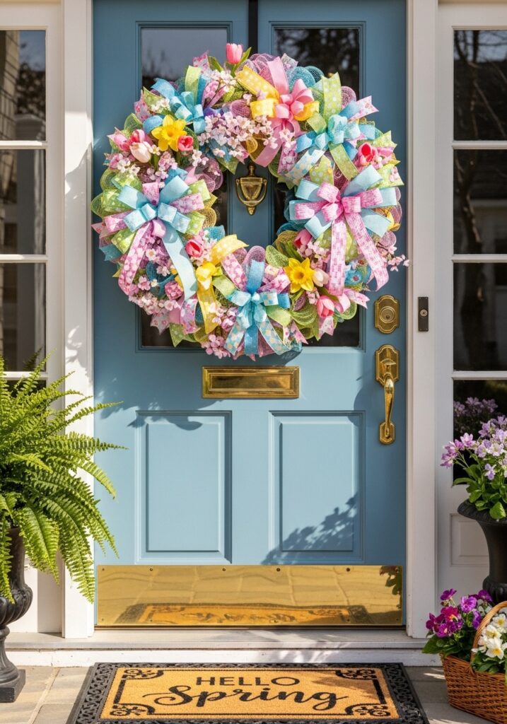 Spring Ribbon Wreath