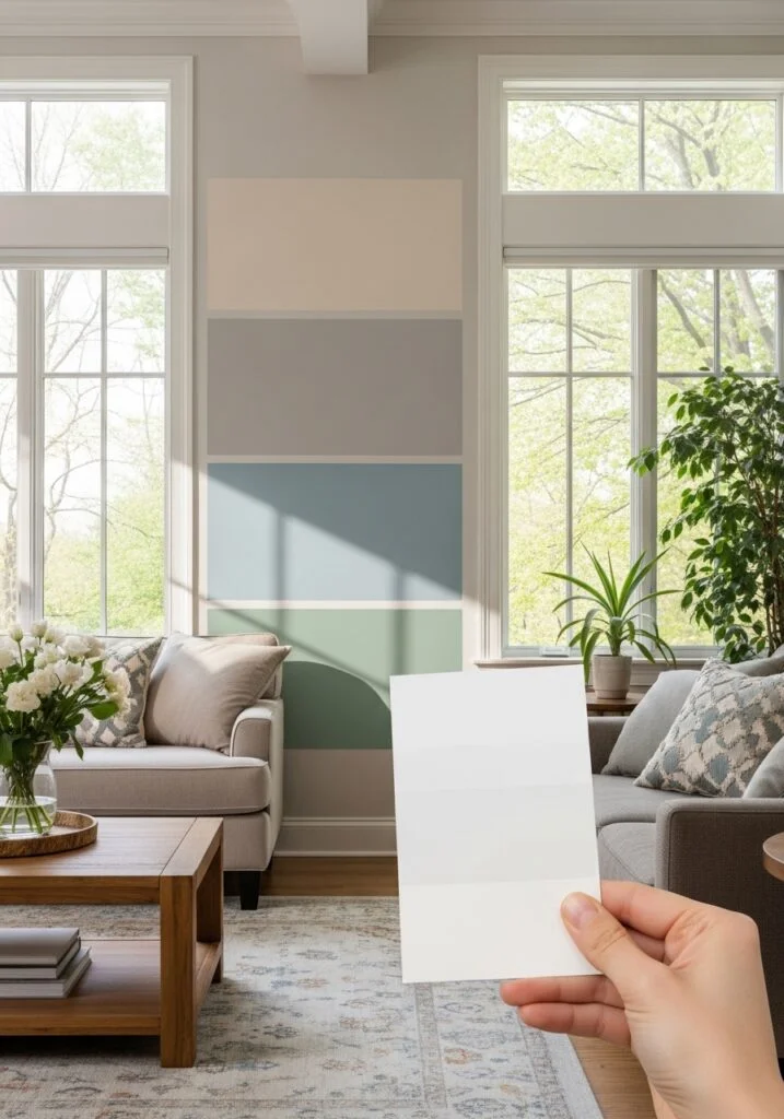 Test Paint Samples Before Finalizing