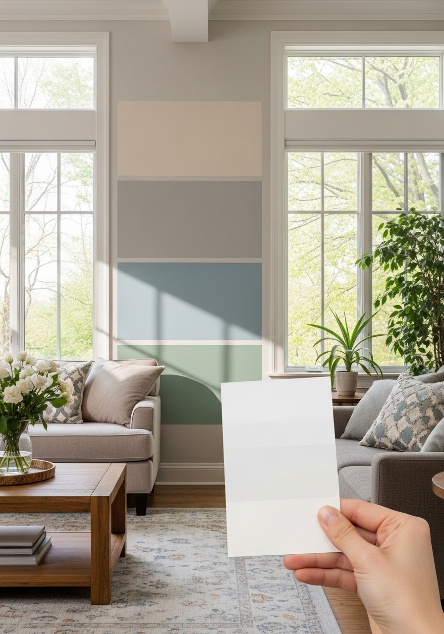 Test Paint Samples Before Finalizing