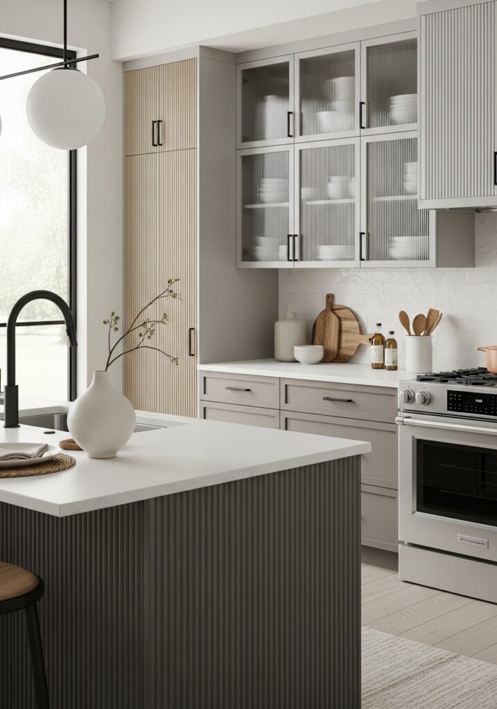 Textured Cabinet Finish