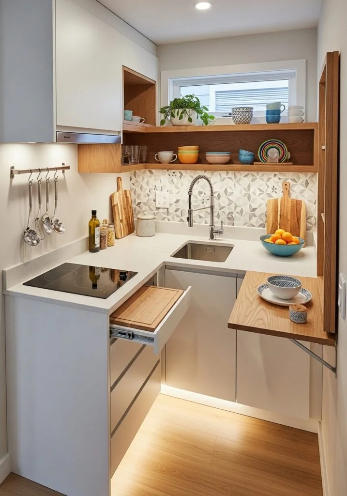 Tiny Kitchen Ideas That Maximize Style and Function
