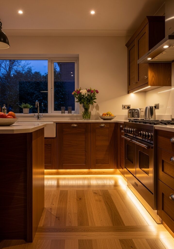 Toe-Kick Lighting Glow