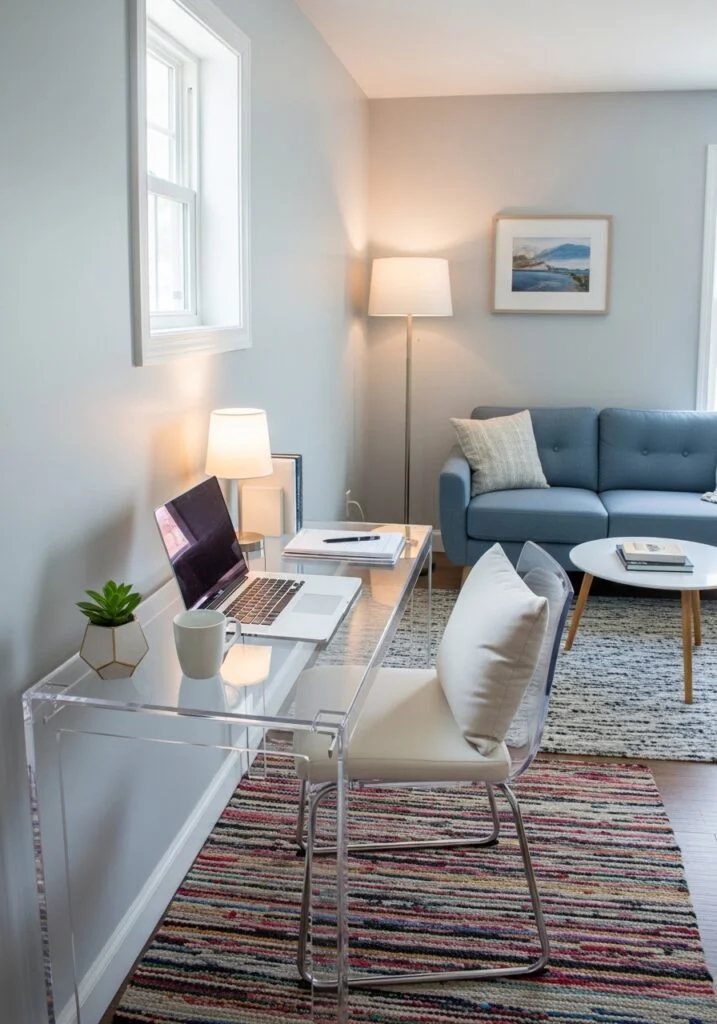Transparent Acrylic Desk