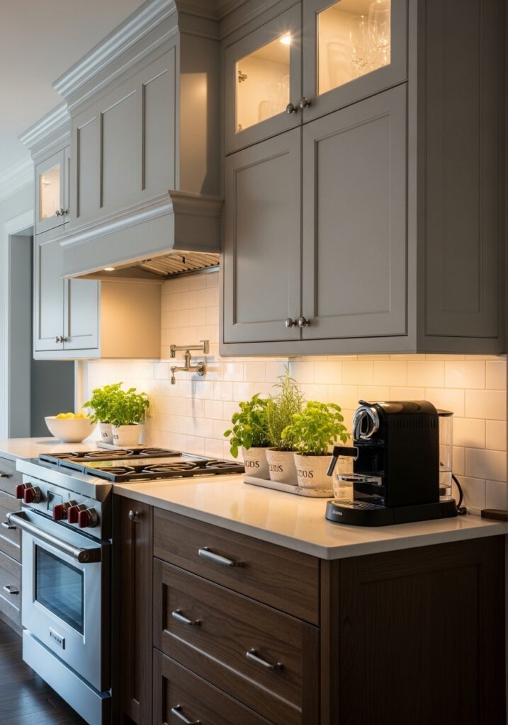 Under-Cabinet Lighting Glow