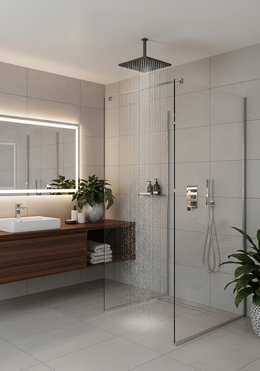 Upgrade to a Rainfall Showerhead