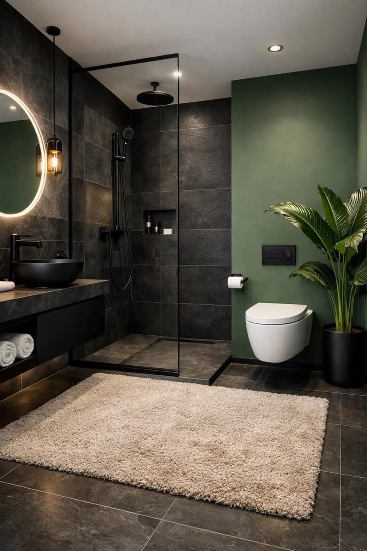 Use Floor-to-Ceiling Tiles for Height