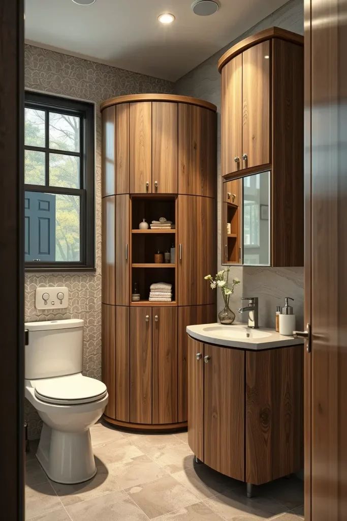 Use Hidden Storage Cabinets