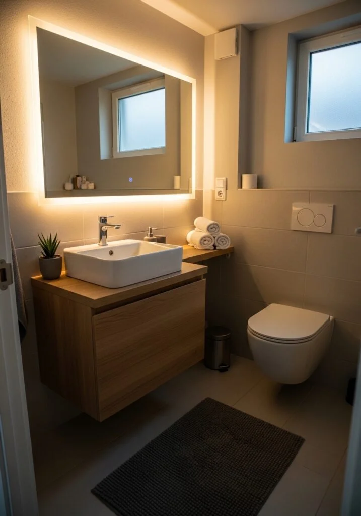 Use LED Mirrors for Functional Lighting