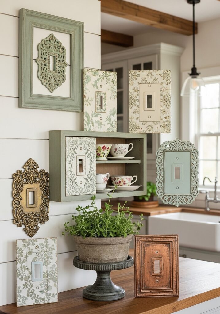 Vintage-Inspired Switch Plates