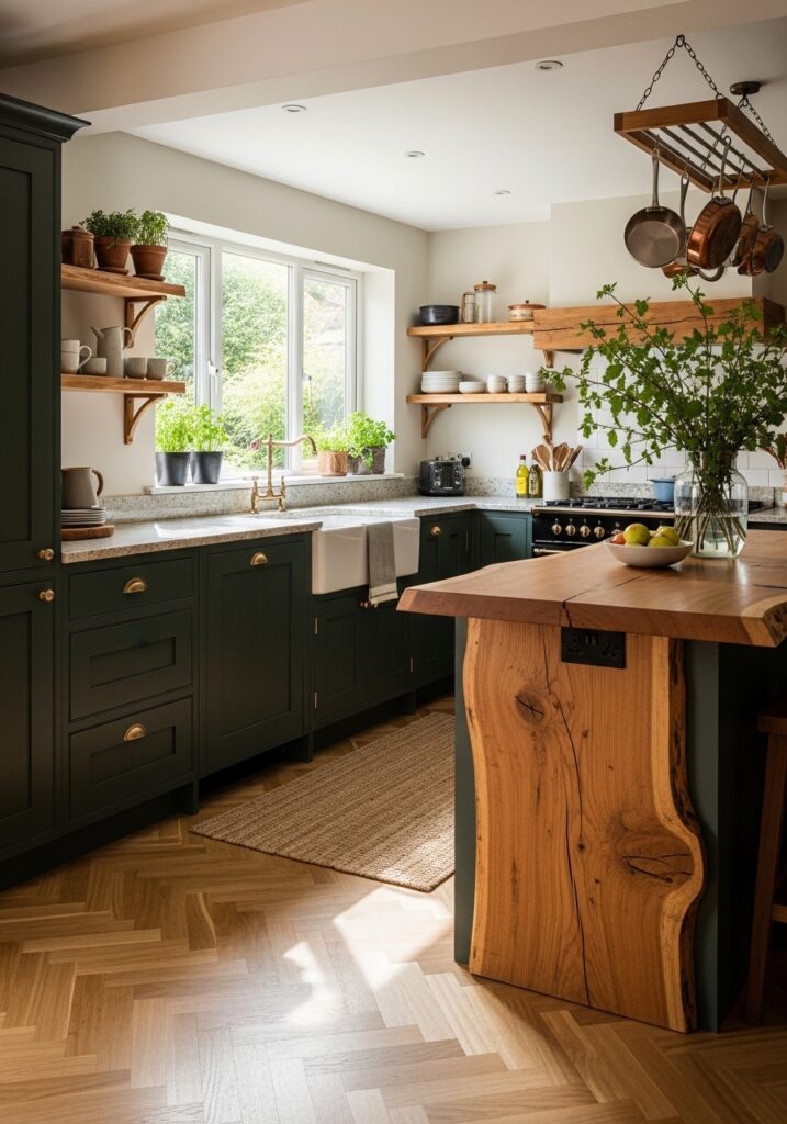 forest green kitchen ideas