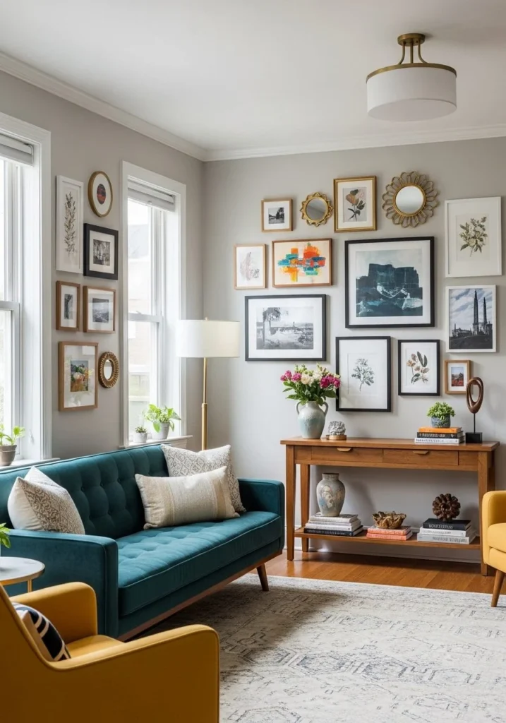 Add Gallery Walls for Personal Style