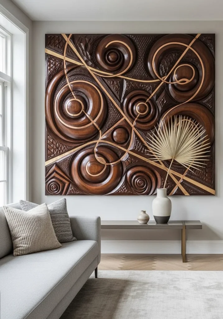 Add Sculptural Decor for Artistic Interest