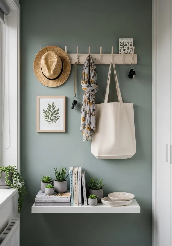 Add Wall Hooks for Storage