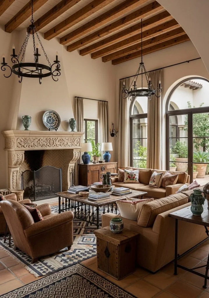 Arch Frame Architectural Living Zone