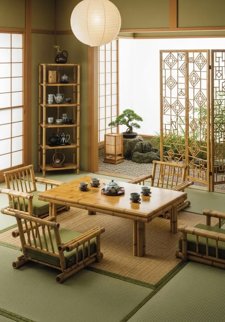Bamboo Accent Furniture Elements