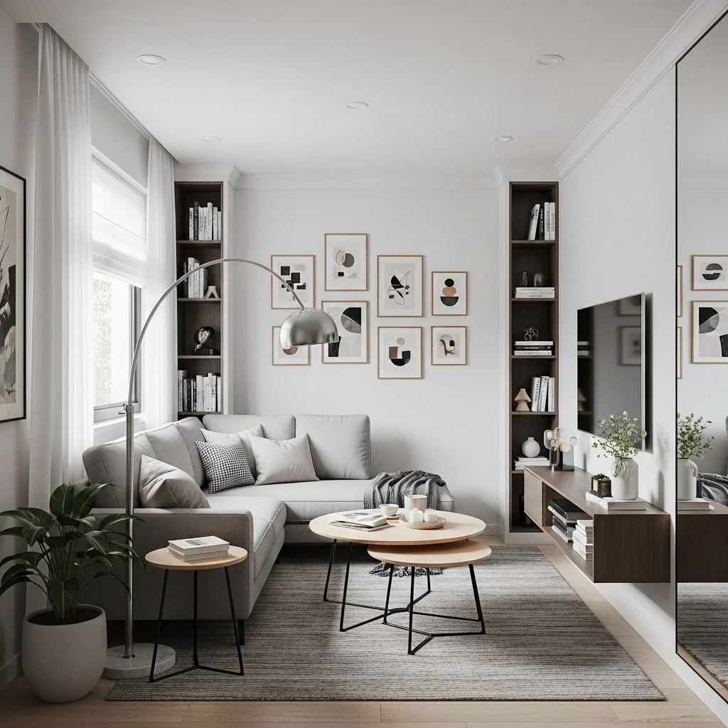 Best Modern Living Room Ideas for Small Spaces Under $500