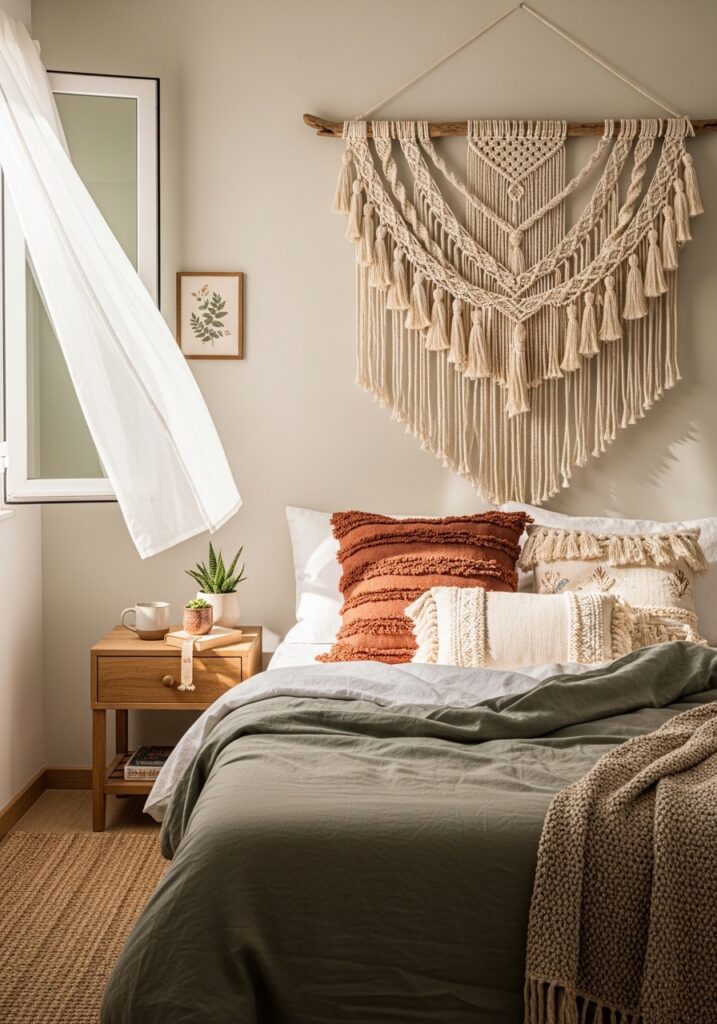 Boho Macrame Wall Art