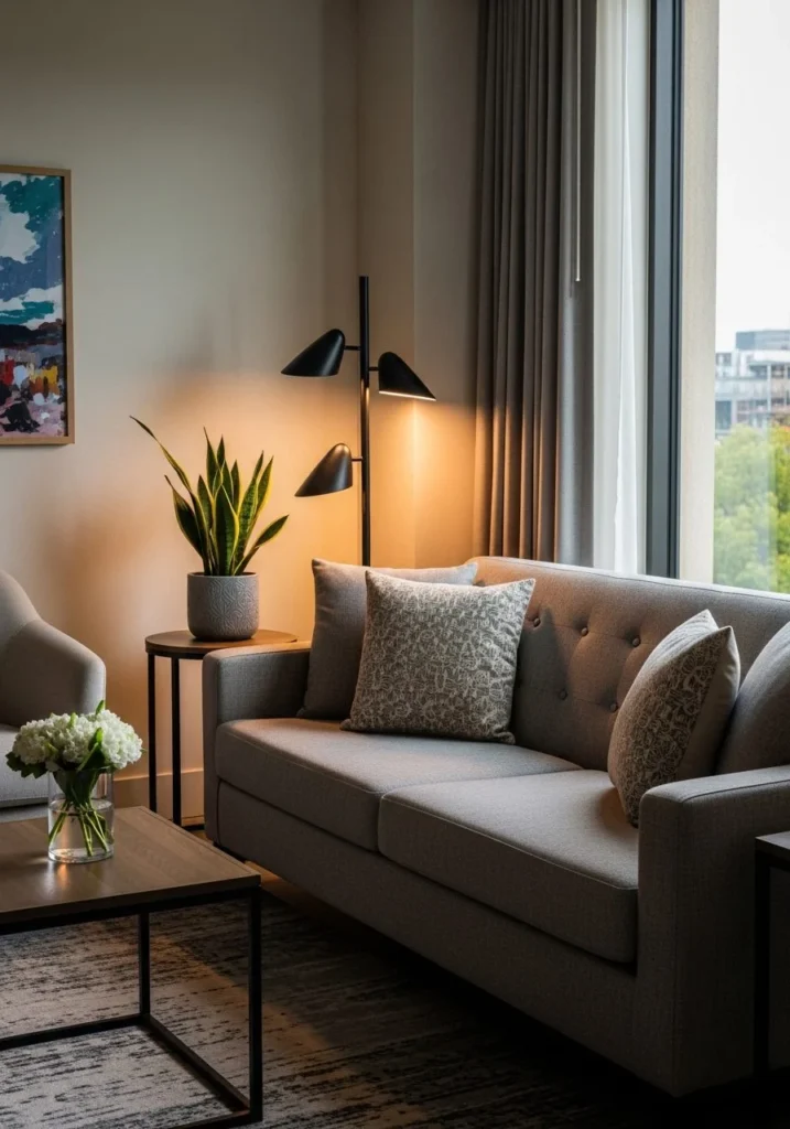 Boutique Hotel Sofa Styling