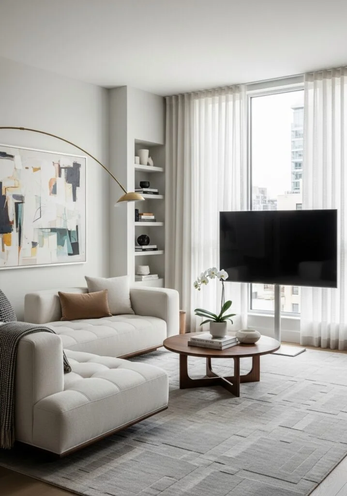 Choose Low-Profile Furniture