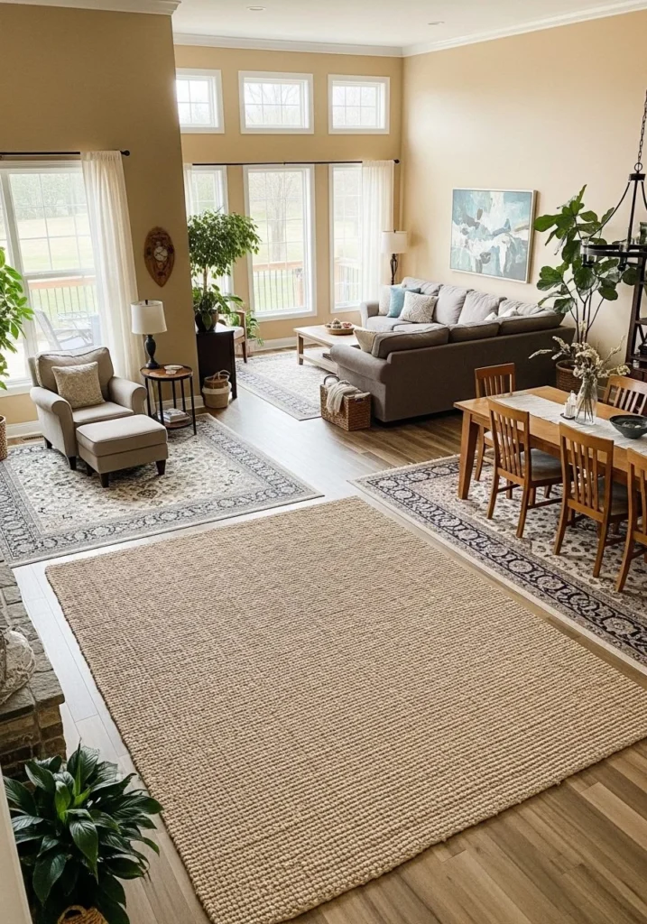 Choose Rugs That Are Actually Large Enough