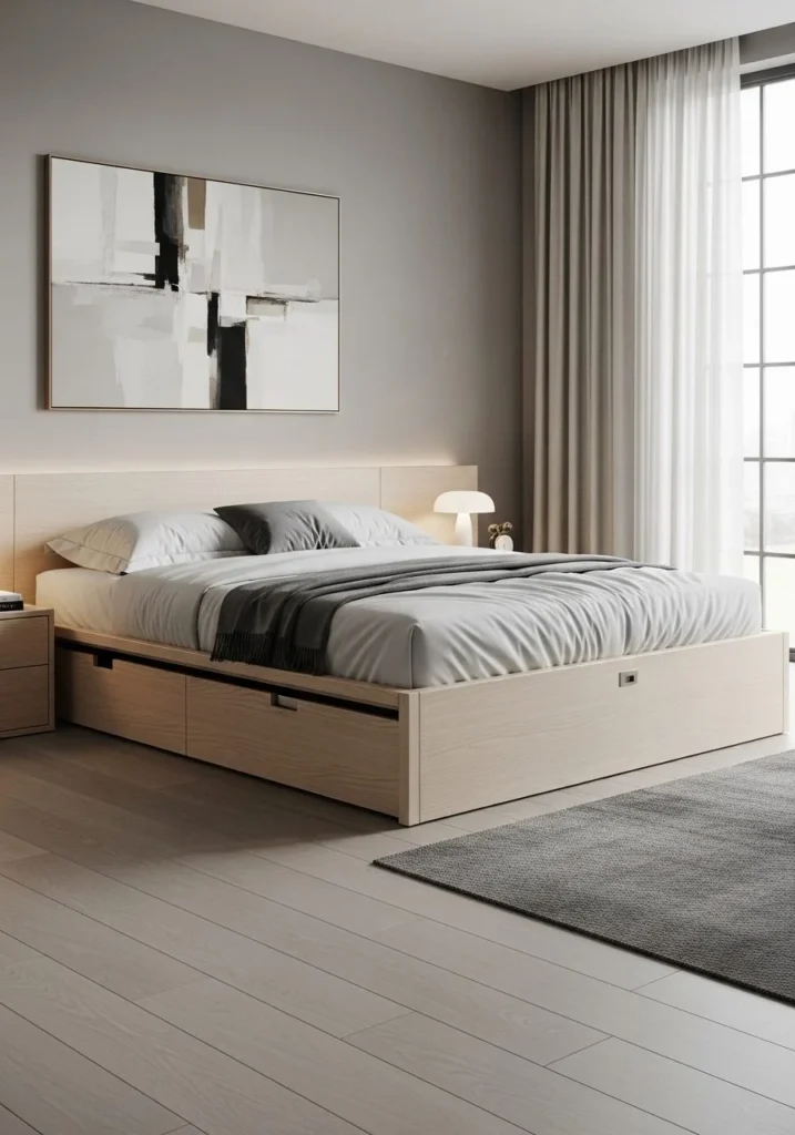 Compact Storage Boxes Under Bed