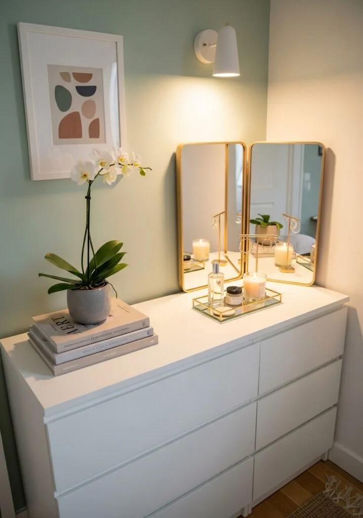 Compact Vanity Setup