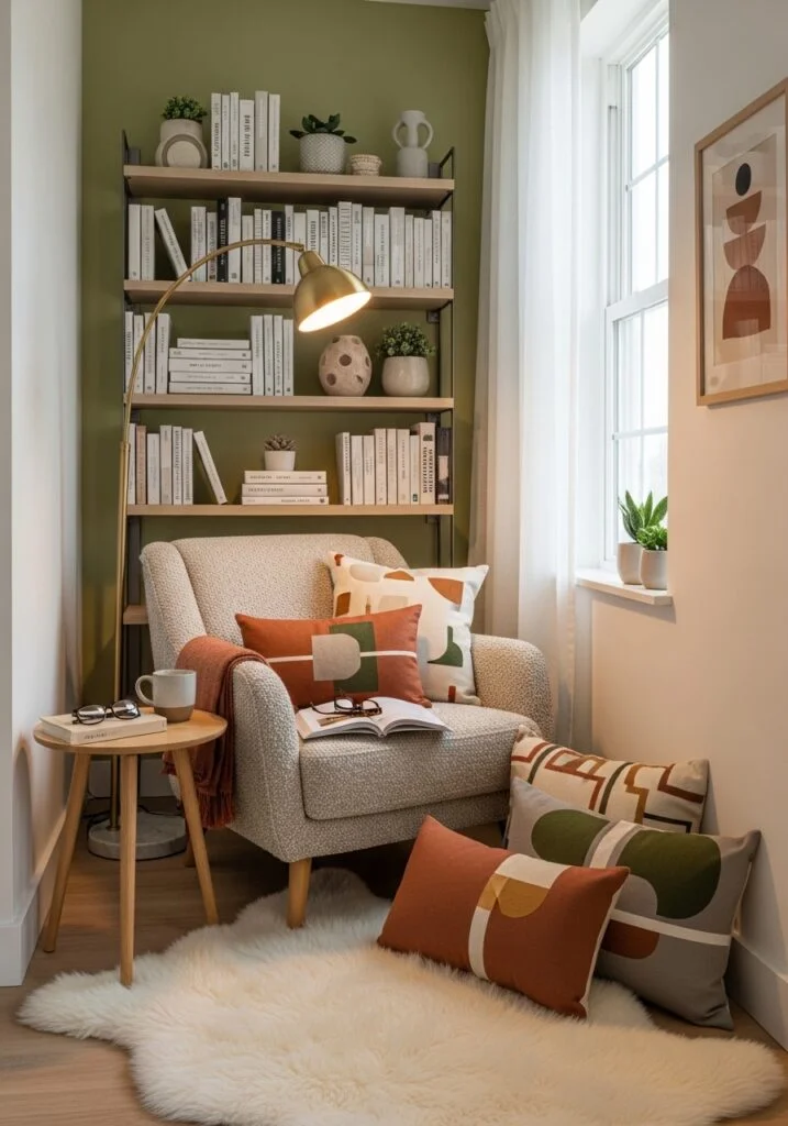 Cozy Corner Reading Nook