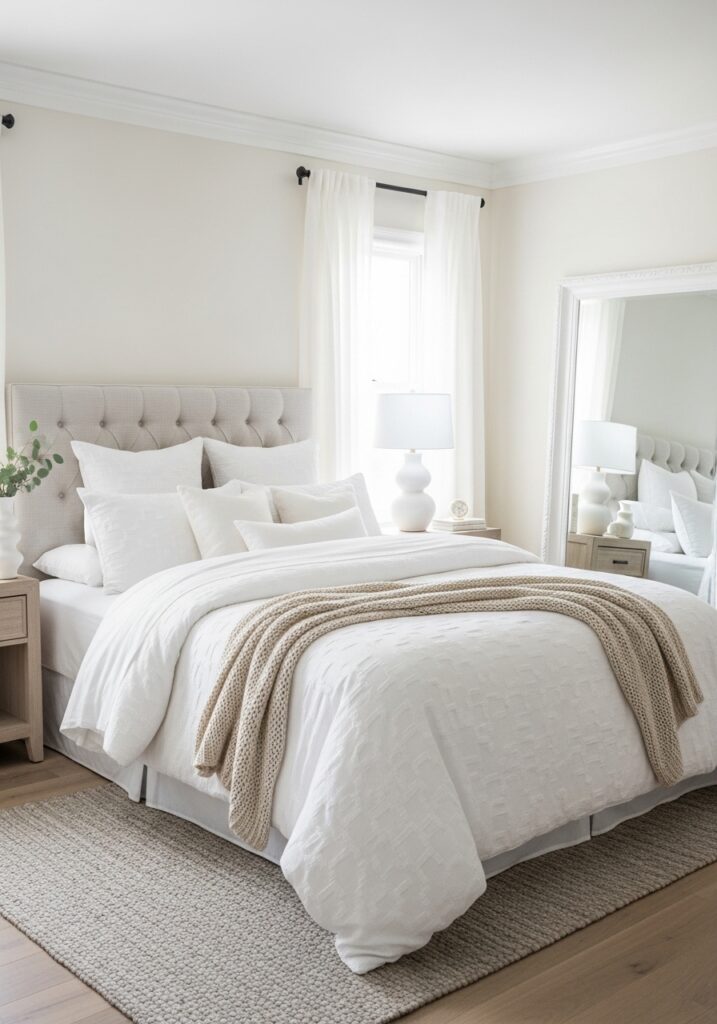 Crisp White Elegance