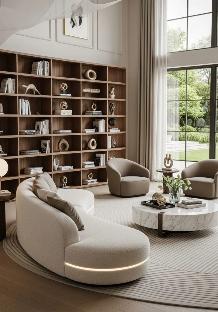 Curved Furniture Shapes