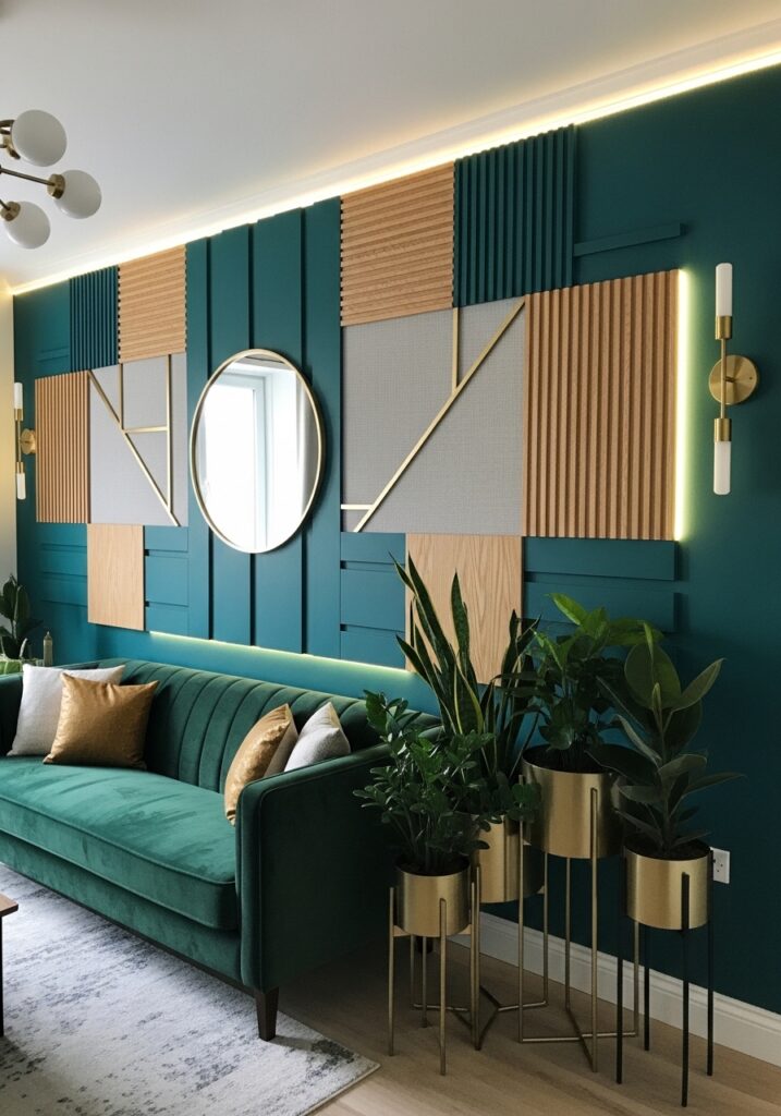 DIY Statement Wall Panels