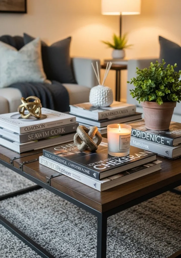 Decorate with Coffee Table Books