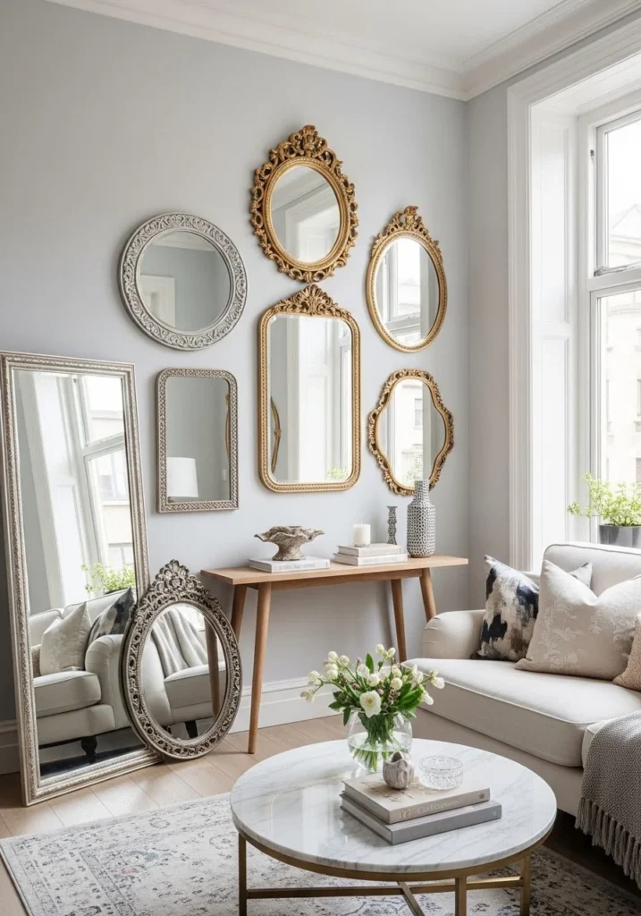 Decorative Mirrors That Make Small Spaces Feel Bigger