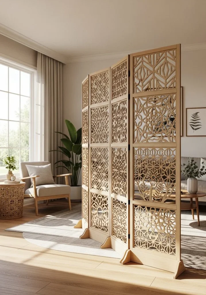 Decorative Room Divider Panels