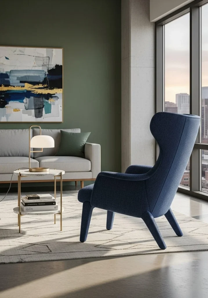 Designer Studio Apartment Statement Chair