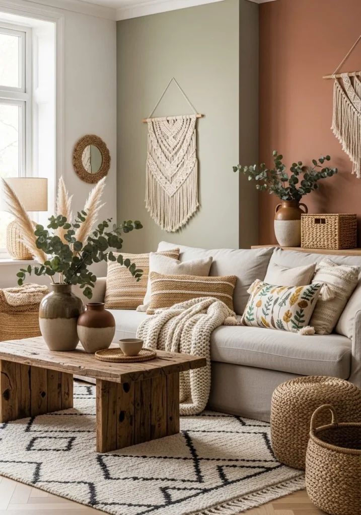 Earth-Inspired Decor