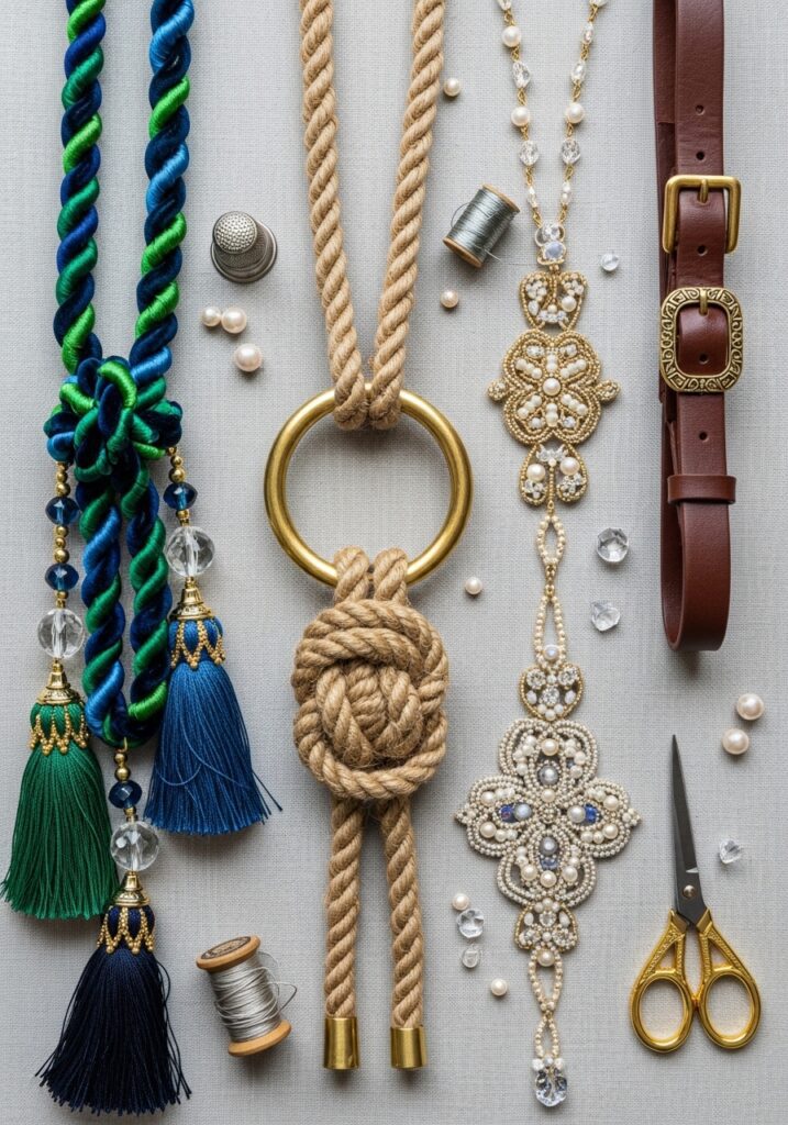 Elegant Curtain Tiebacks