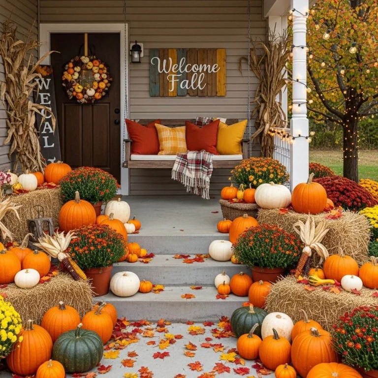 20 Inspiring Fall Outdoor Decor Ideas to Transform Your Porch and Yard
