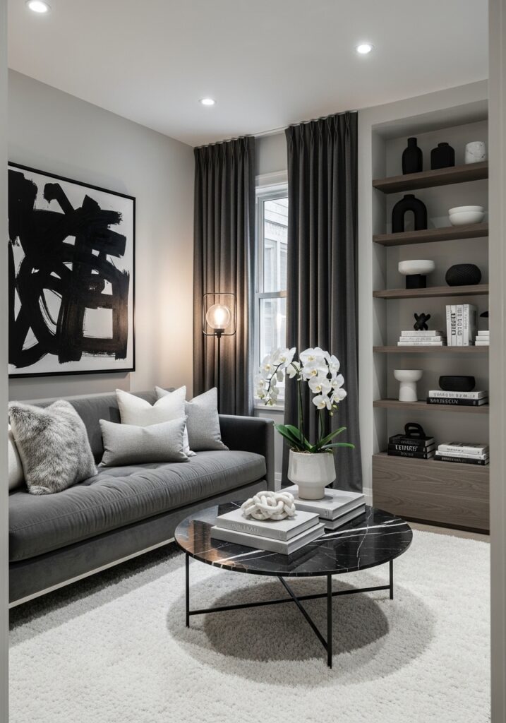 Floating Furniture Layout 