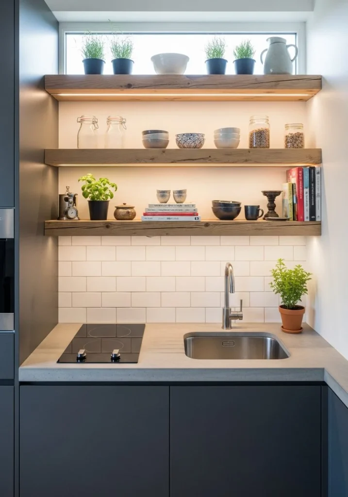 Floating Shelves for Modern Display