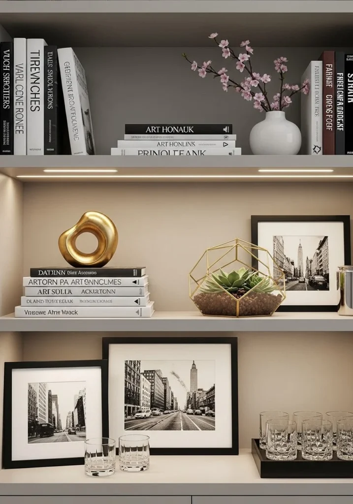 Floating Shelves for Stylish Vertical Storage