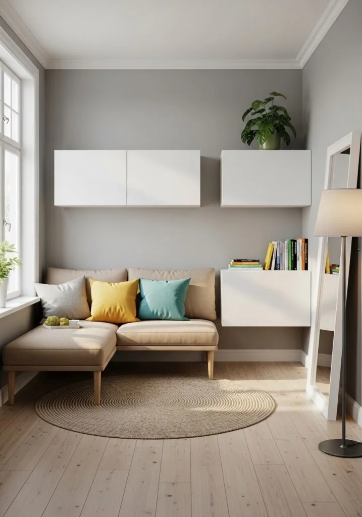 Floating Storage Cabinets