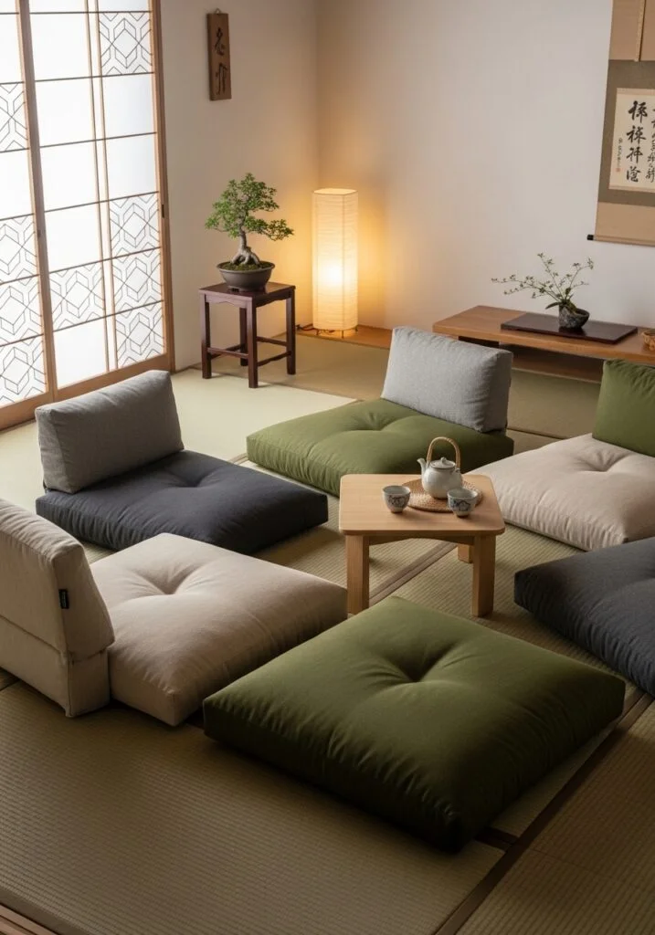 Floor Cushions Flexible Seating Space